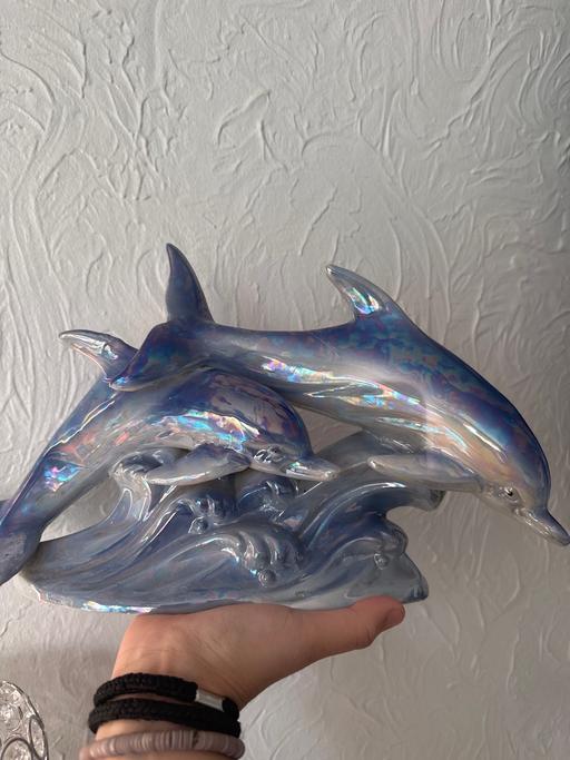 Buy & Sell Barking and Dagenham Dagenham - Barking and Dagenham - Photos for Porcelain dolphin ornament decor set