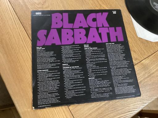 Buy & Sell County Durham Houghall - County Durham - Photos for Black Sabbath LP record