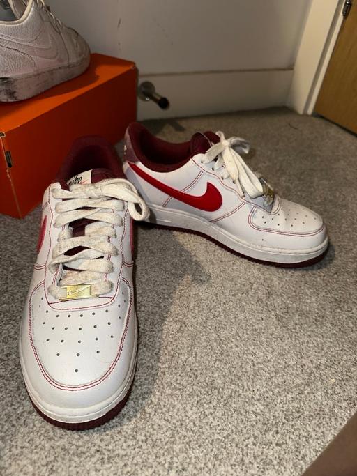 Buy & Sell Staffordshire Lichfield - Photos for NIKE AIR FORCE WHITE/RED