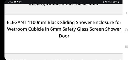 Buy & Sell West Midlands Birmingham - Photos for sliding shower door