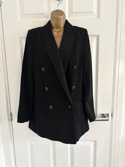 Buy & Sell Warwickshire Nuneaton and Bedworth - Photos for Emma Willis Next Black Long Blazer Size 10