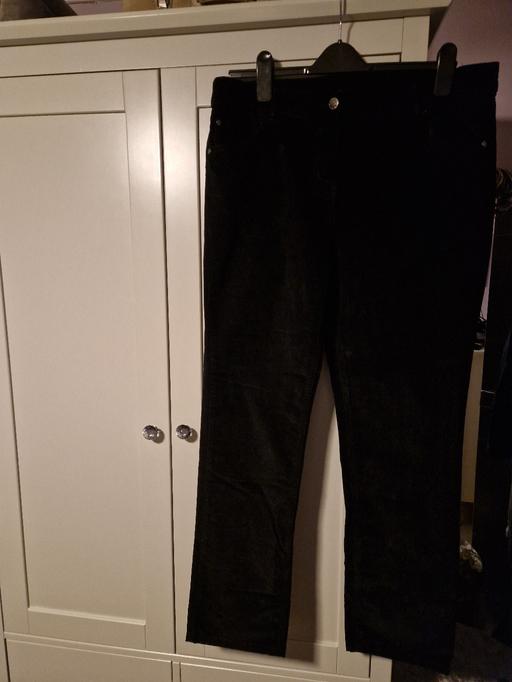 Buy & Sell South Yorkshire Rotherham - Photos for Black thick straight leg trousers ladies