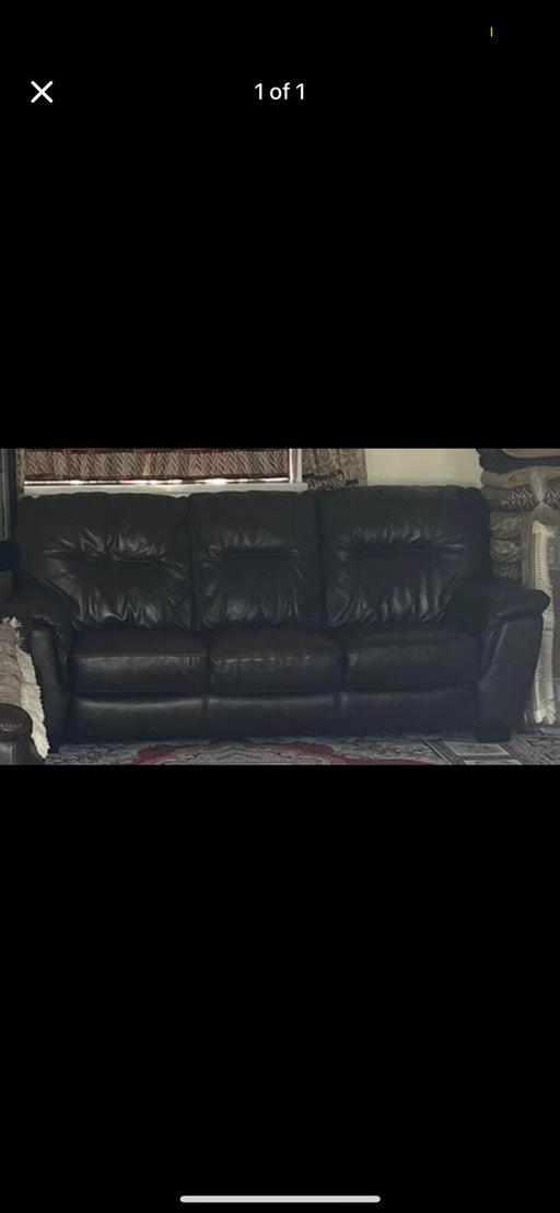 Buy & Sell Ealing Greenford - UB6 - Photos for 3 seater leather sofa 2x