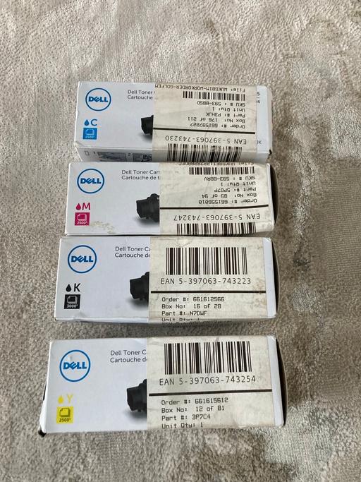 Buy & Sell North Yorkshire Sherburn in Elmet - Leeds - Photos for Dell Yield Cyan toner cartridge H625 H825 S28