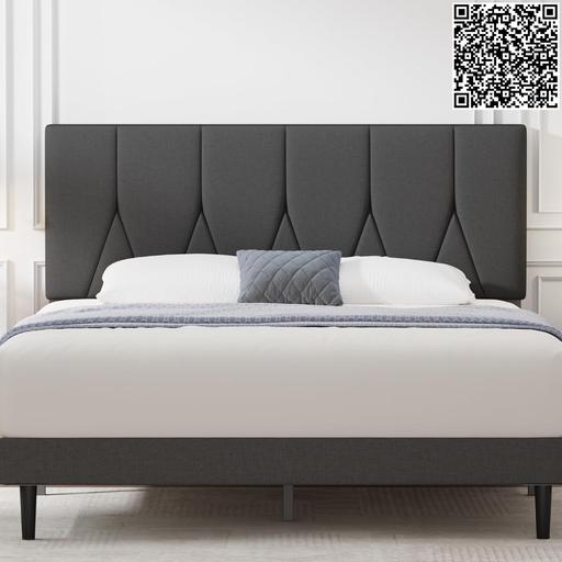 Buy & Sell Central London Charing Cross - Central London - Photos for Double Bed Frame, Dark Grey