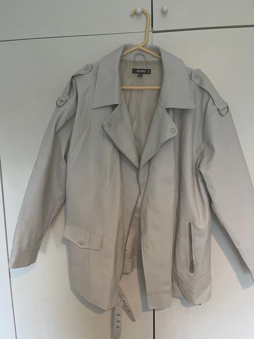 Buy & Sell Buckinghamshire High Wycombe - HP13 - Photos for Cream faux leather blazer