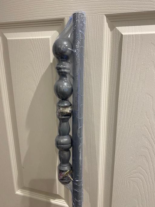 Buy & Sell Merseyside Knowsley - Photos for New Grey wooden curtain pole