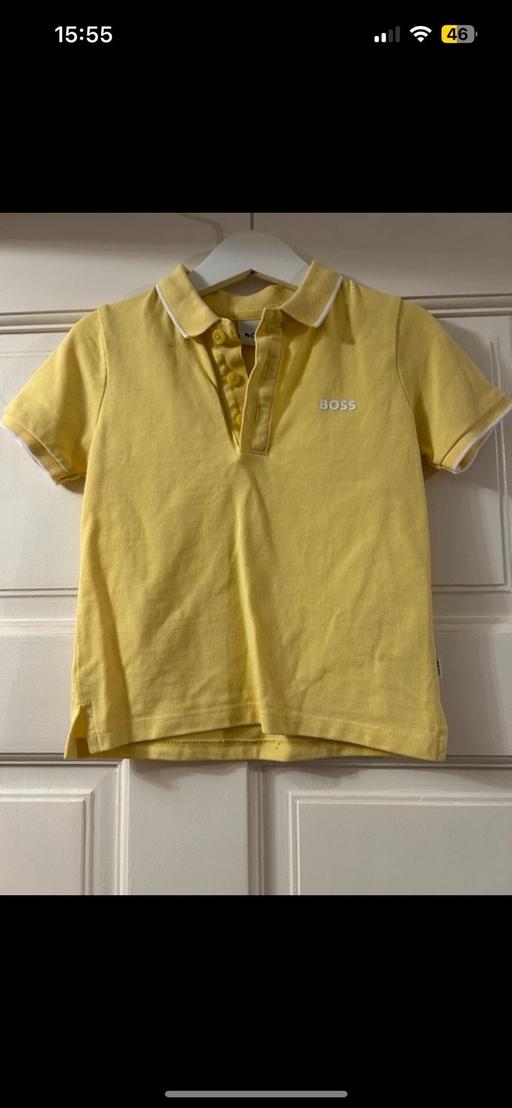 Buy & Sell South East London Grove Park - South East London - Photos for Hugo boss boys lemon polo age 3