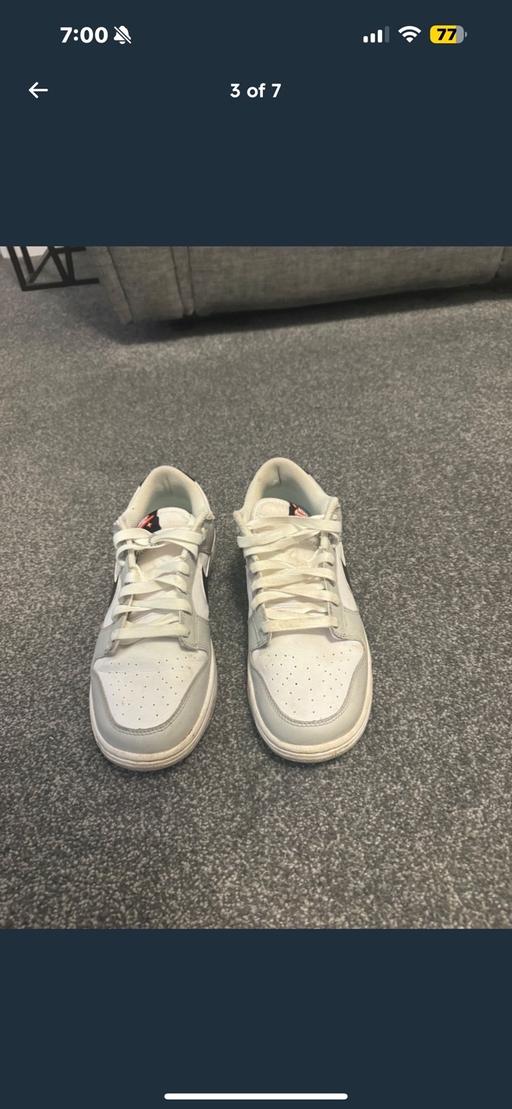 Buy & Sell Worcestershire Bromsgrove - Photos for NIKE DUNK LOW SE LOTTERY IVORY BLACK SIZE 8