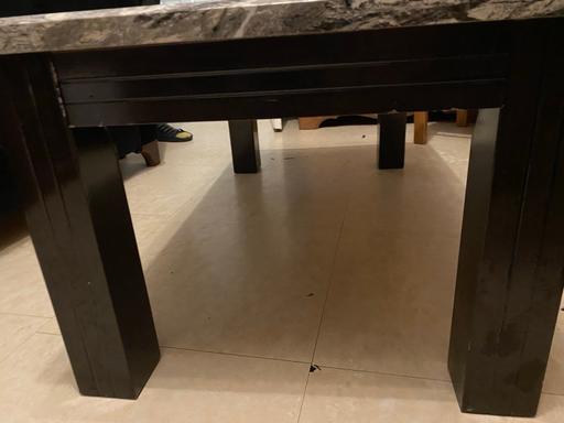 Buy & Sell East London Cann Hall - East London - Photos for Wooden marble coffee table