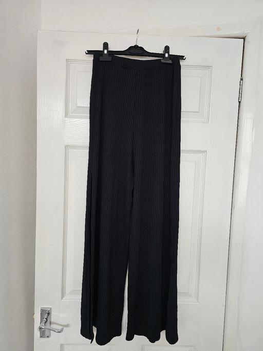 Buy & Sell West Midlands Wolverhampton - Photos for Wide Leg Open Slit Trousers 12