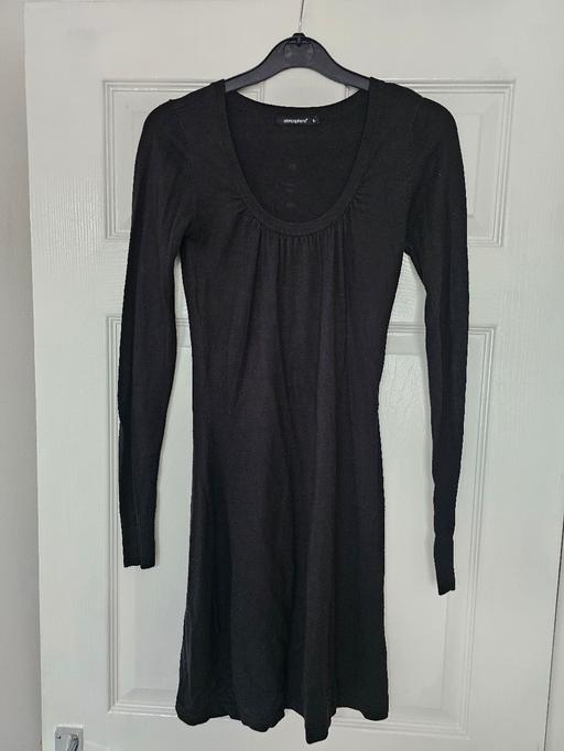 Buy & Sell West Midlands Wolverhampton - Photos for Black Knit Dress 8