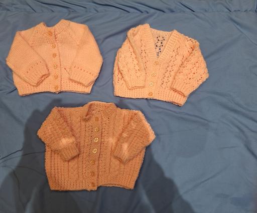 Buy & Sell Falkirk Carron - Falkirk - Photos for Hand Knitted Baby Cardigans 3-6 Months