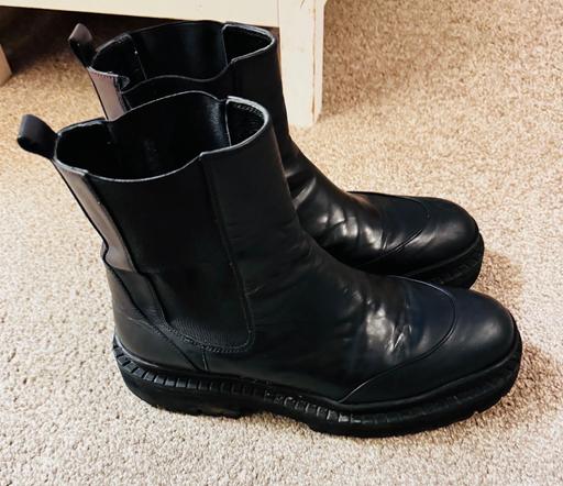 Buy & Sell South West London West Brompton - South West London - Photos for X.V.L Soft & Strong Leather Chunky Boots