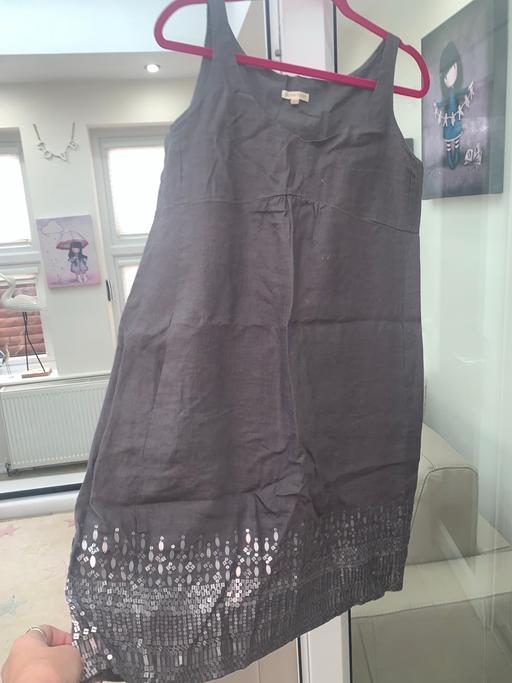 Buy & Sell Kent Tonbridge and Malling - Photos for Grey linen tunic/dress