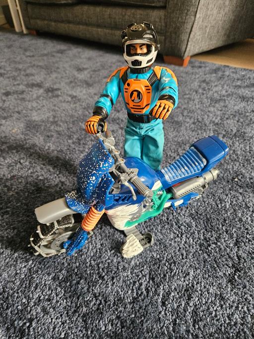 Buy & Sell West Midlands Birmingham - Photos for vintage action man/bike polar mission