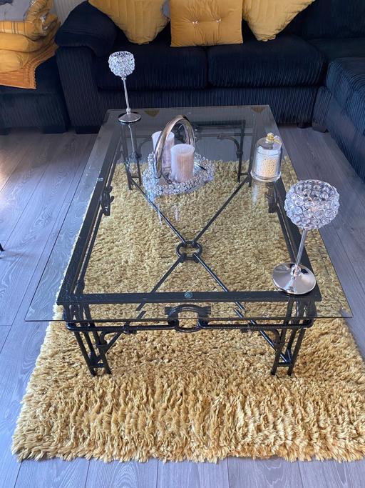 Buy & Sell South West London Streatham - South West London - Photos for 3 cast iron and bevelled glass tables