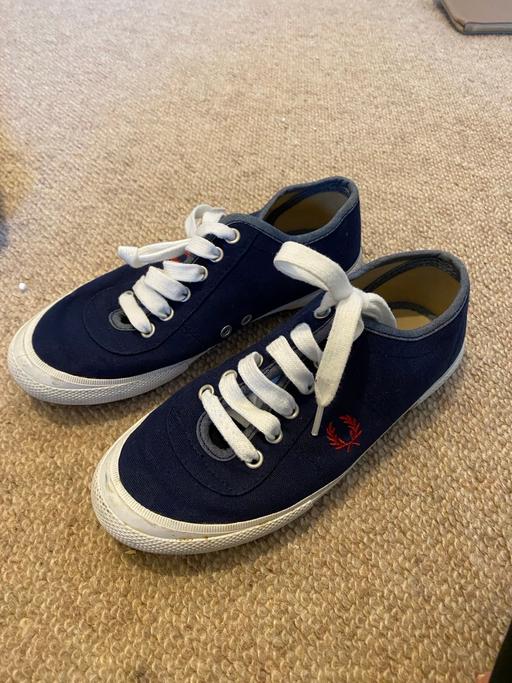 Buy & Sell West Midlands Birmingham - Photos for Fred perry canvas shoes size 5