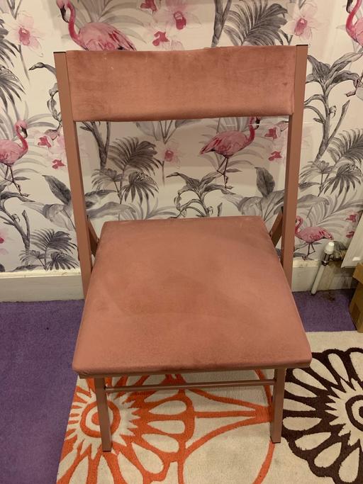 Buy & Sell West Midlands Birmingham - Photos for Rose pink foldable chair