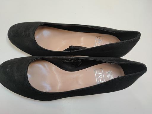 Buy & Sell West Yorkshire Kirklees - Photos for womens f&f black shoes