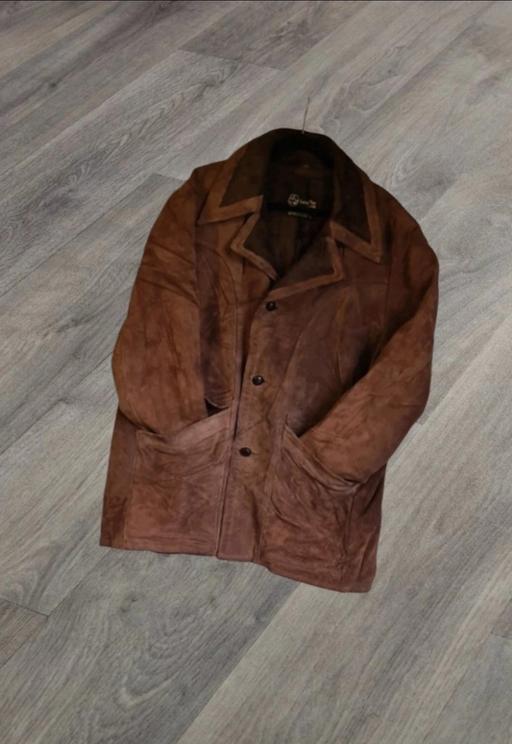 Buy & Sell Leicestershire Leicester - Photos for Vintage Mens Sears The Leather Shop Suede Lea