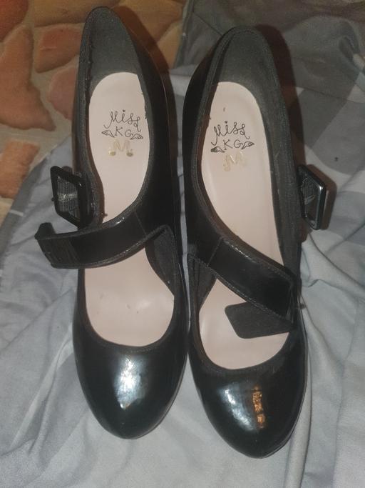 Buy & Sell West Midlands Dudley - Photos for 3 Pairs Of Women's Black Shoes , Size 7 ,Good