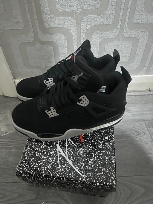 Buy & Sell Greater Manchester Manchester - Photos for Jordan 4 black canvas