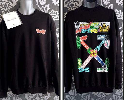 Buy & Sell Central London - Photos for OFF WHITE black jumper 3XL brand new