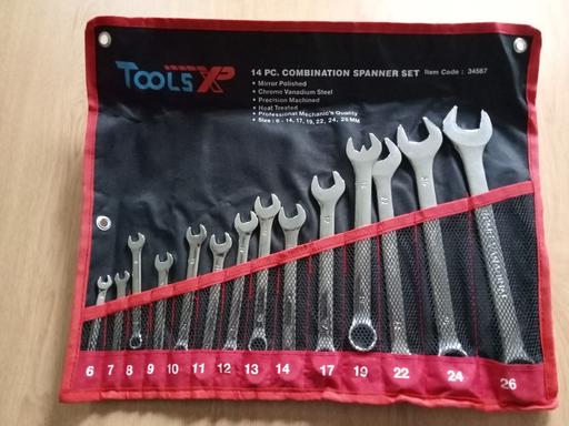 Vehicles Staffordshire Tamworth - Photos for 14 piece Metric combination spanner set