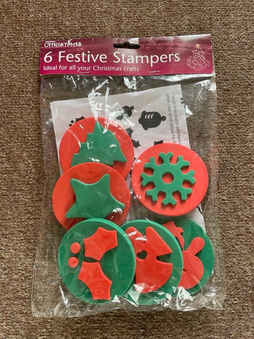 Buy & Sell Kent Folkestone and Hythe - Photos for NEW 6 Festive Stampers / Palm Printers