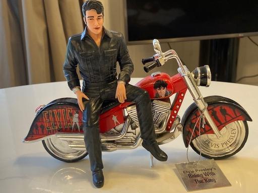 Buy & Sell Bristol Saint Augustines - Bristol - Photos for Elvis riding Motorbike 'Riding With King'