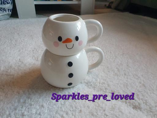 Buy & Sell South Yorkshire Doncaster - Photos for snow men x2 Christmas cups £1