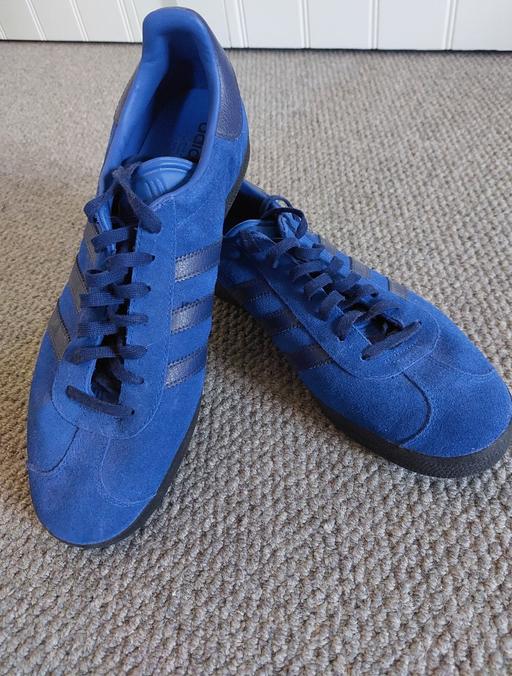 Buy & Sell Hampshire Test Valley - Photos for Adidas Gazelle Men's Blue Trainers