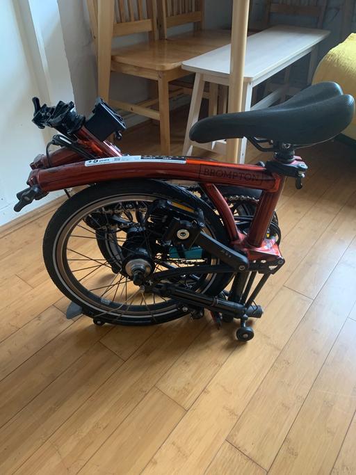 Buy & Sell North London Highbury - North London - Photos for BROMPTON EXPLORE 6 SPEED FLAME LACQUER MID