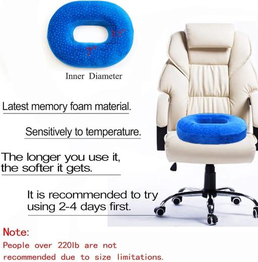 Buy & Sell Merseyside Saint Helens - Photos for Memory Foam Donut Seat Cushion Reduces Press