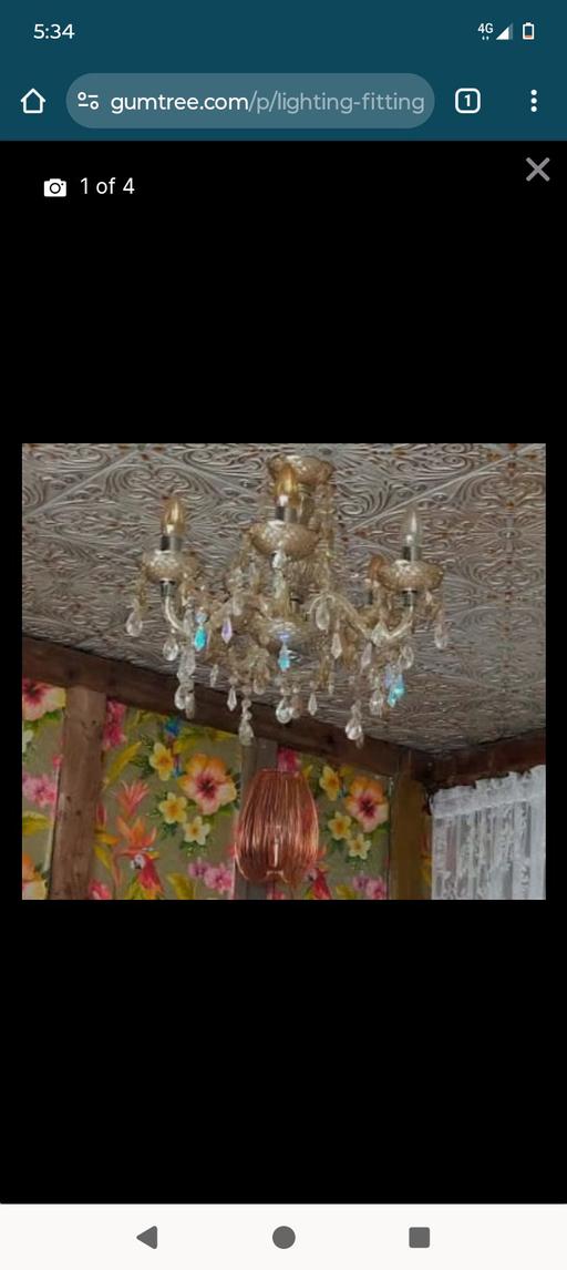 Buy & Sell East London Havering - Photos for champagne chandelliers