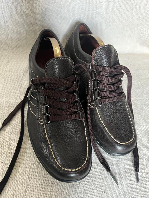 Buy & Sell Bedfordshire Central Bedfordshire - Photos for Pavers Brown Leather Comfort Walking Shoes 6