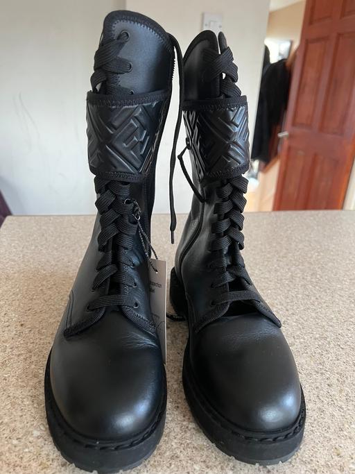 Buy & Sell Newry, Mourne and Down Newcastle - Newry, Mourne and Down - Photos for BNWOB Authentic Fendi Lace Up Boots 37EU/4UK