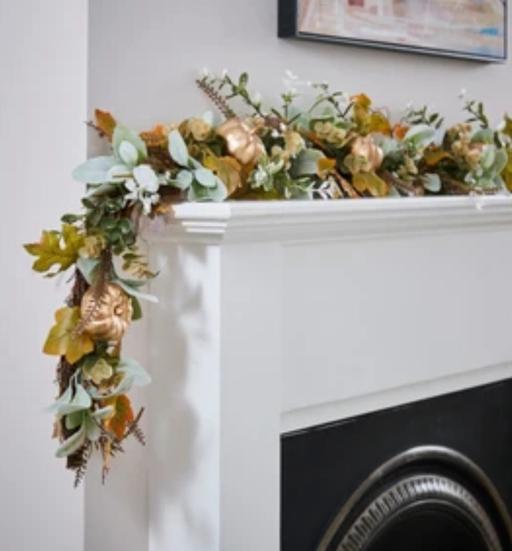 Buy & Sell Essex Basildon - Photos for Artificial Gold Pumpkin Garland