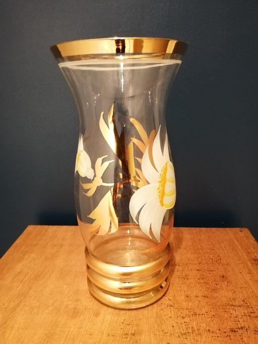 Buy & Sell Leicestershire Hinckley and Bosworth - Photos for Gorgeous Extra Large Bold Gold Detail Vase