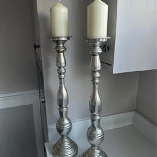 Buy & Sell Nottinghamshire Ashfield - Photos for Two Pairs of Tall Candle Sticks; pls read ad