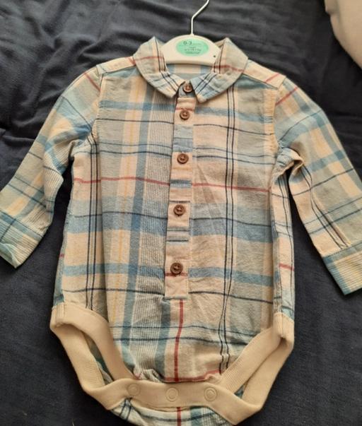 Buy & Sell Glasgow Kirkintilloch - Glasgow - Photos for newborn checked shirt vest