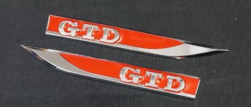 Vehicles West Midlands Sandwell - Photos for Volkswagen Red GTD fender badge