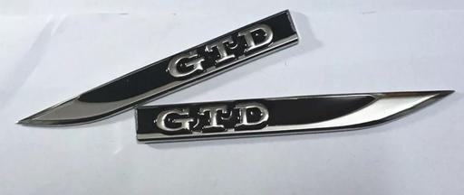 Vehicles West Midlands Sandwell - Photos for Volkswagen BLACK GTD fender badge