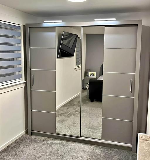 Buy & Sell Brent East Lane Business Park - Brent - Photos for 203cm Sliding door Oslo Wardrobe