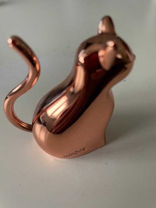 Buy & Sell South West London Richmond upon Thames - Photos for Umbra Rose Gold Cat Ring Holder