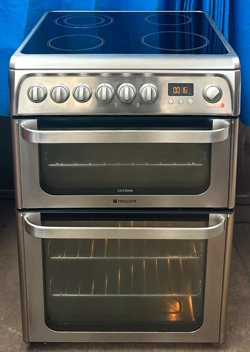 Buy & Sell West Midlands Sandwell - Photos for Hotpoint HUE61X 60cm Electric Ceramic Cooker