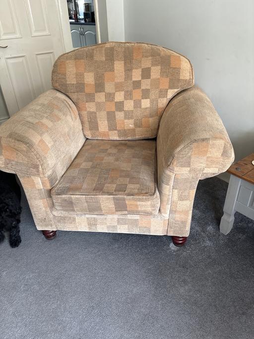 Buy & Sell West Midlands Dudley - Photos for Large settee,Armchair,stools