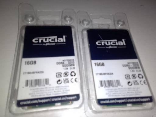 Buy & Sell East Sussex Eastbourne - Photos for Crucial DDR4 RAM 3200mhz 32gb (2x16gb kit)