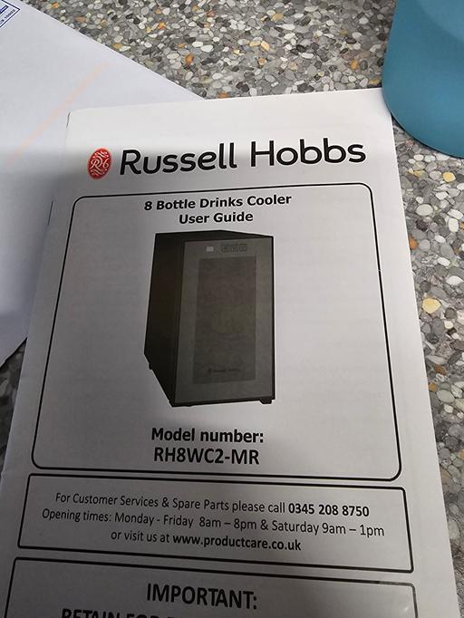 Buy & Sell Hertfordshire North Hertfordshire - Photos for russell hobbs 8 bottle drinks cooler